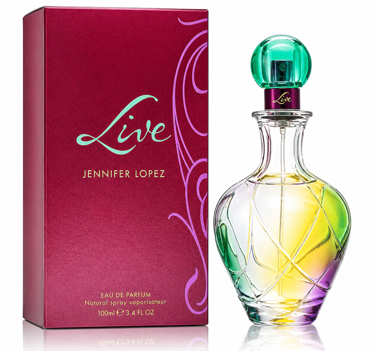 Live by Jennifer Lopez for Women 3.4 oz / 100 ml EDP Spray
