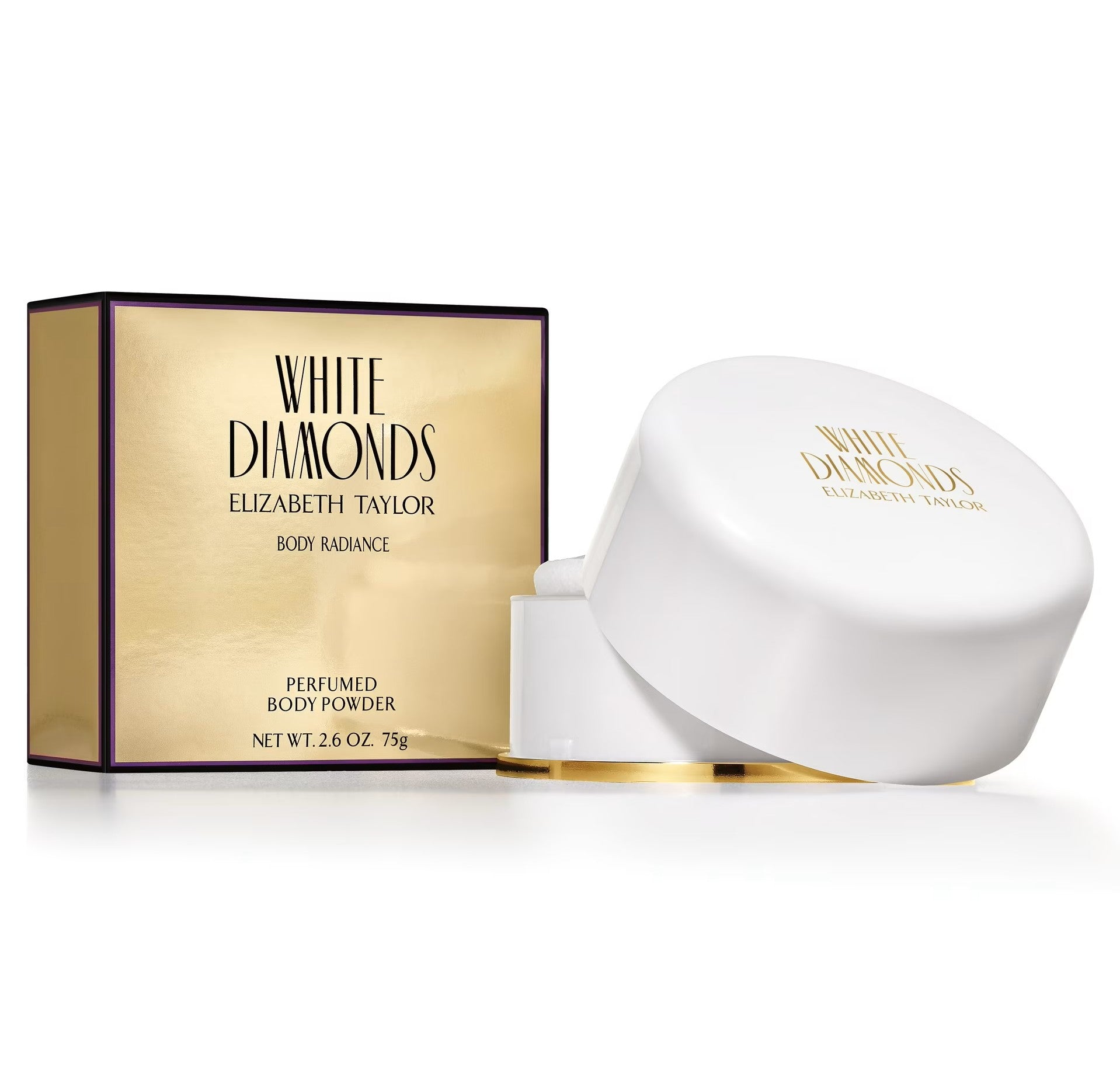 White Diamonds Perfumed Body Powder for Women by Elizabeth Taylor 2.6 oz