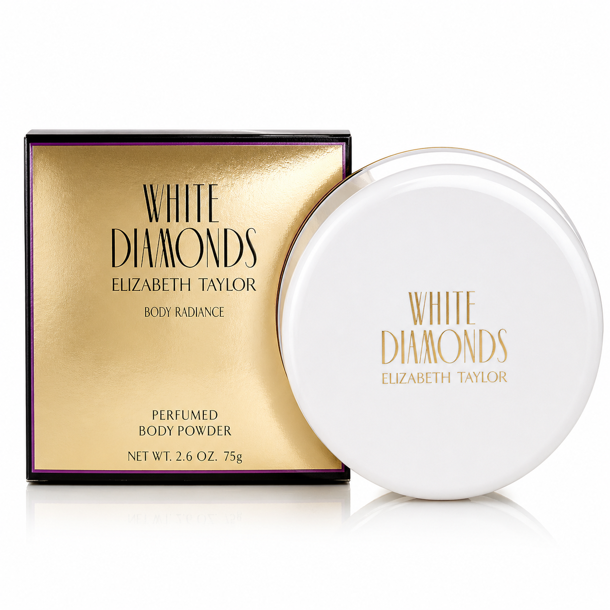 White Diamonds Perfumed Body Powder for Women by Elizabeth Taylor 2.6 oz