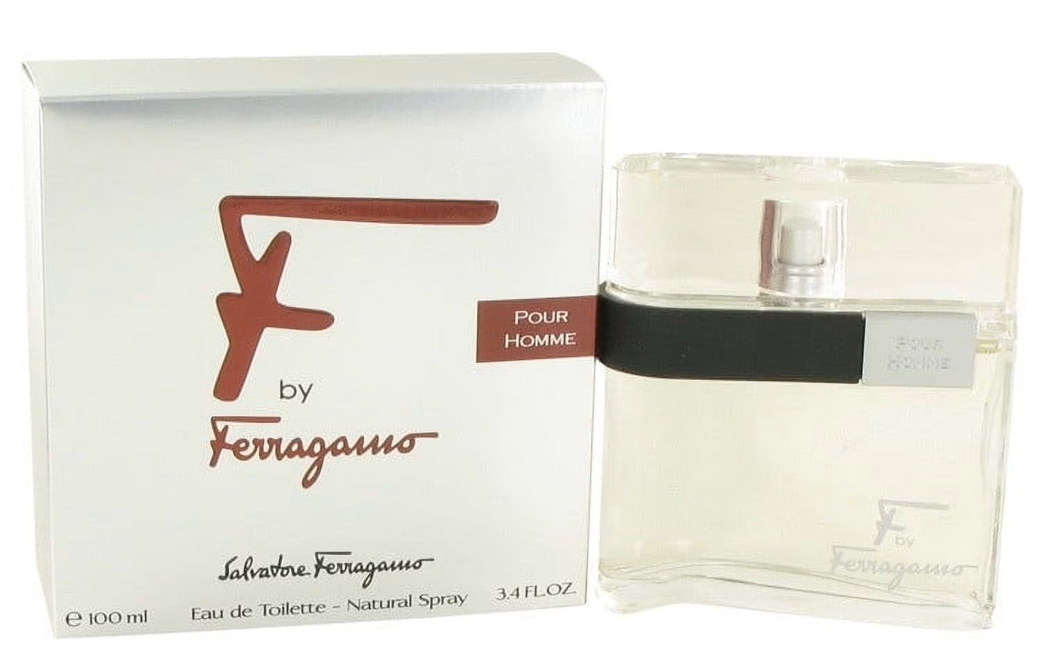Ferragamo F Pour Homme by Salvatore Ferragamo for Men 3.4 oz EDT Spray